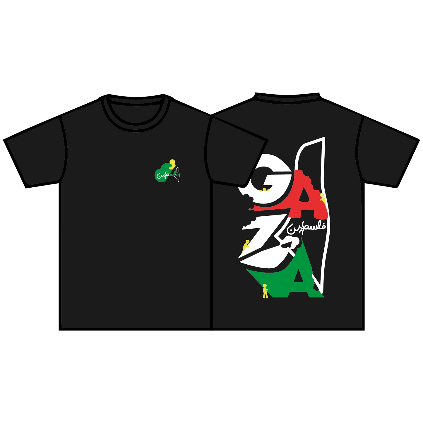T-SHIRT NOIR POD By @borntorime
